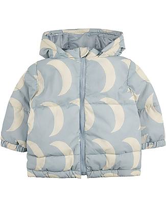 Bobo Choses Moon Big All over Hooded Anorak - Light Grey - Recycled Material! Jackets