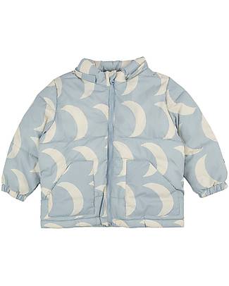 Bobo Choses Moon Big All over Hooded Anorak - Light Grey - Recycled Material! Jackets