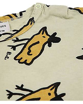 Bobo Choses Mr. Birdie T-shirt - Light Green - 100% Organic Cotton T-shirts