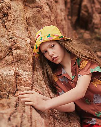 Bobo Choses Multicolor Fish Shirt - Brown - 100% Organic Cotton Shirts And Blouses