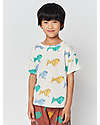 Bobo Choses Multicolor Fish T-shirt - White - 100% BCI Cotton T-shirts