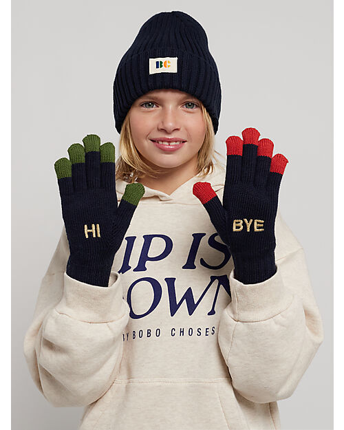 Bobo Choses Multicolor Gloves - Cotton - Colored Fingers Gloves