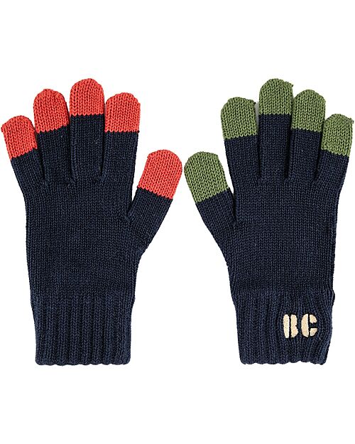 Bobo Choses Multicolor Gloves - Cotton - Colored Fingers Gloves