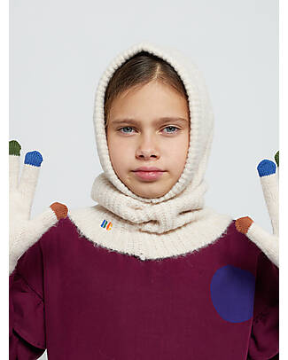 Bobo Choses Multicolor Gloves - Recycled Polyester and Wool - Colored Fingers Gloves