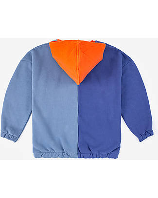 Bobo Choses Party Cat Hooded Sweatshirt - Bicolor - 100% Brushed Organic Cotton Fleece Sweatshirts