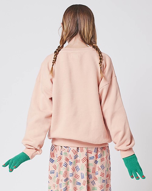 Bobo Choses Pippi Sweatshirt - Rose clouds - 100% Organic cotton Sweatshirts