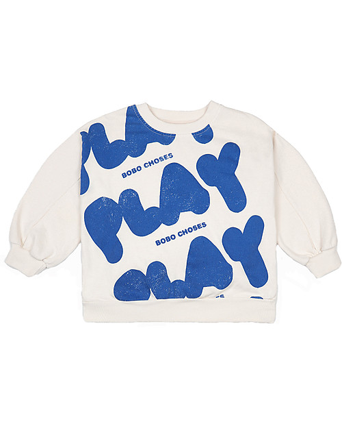 Bobo Choses Play all over sweatshirt - turtledove - 100% organic cotton Sweatshirts