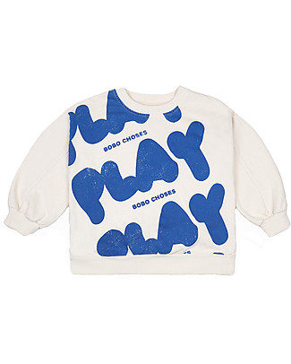 Bobo Choses Play all over sweatshirt - turtledove - 100% organic cotton Sweatshirts