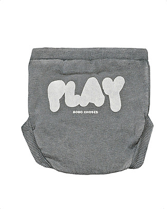 Bobo Choses Play Culotte - December sky - Elasticated Organic Cotton Shorts