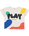 Bobo Choses Play Landscape T-shirt - Turtledove - 100% organic cotton T-shirts