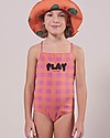 Bobo Choses Play Vichy Swimsuit - Dahlia Mauve - Recycled Material! Swimsuits