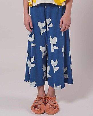 Bobo Choses Poppy Culotte Trousers - Galaxy Blue - 100% Organic Cotton Trousers