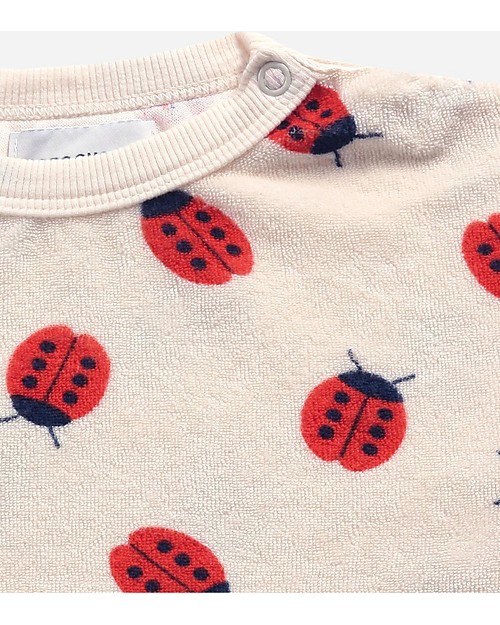 Bobo Choses Puff Sweatshirt - Ladybug All Over - Irresistible Style Sweatshirts