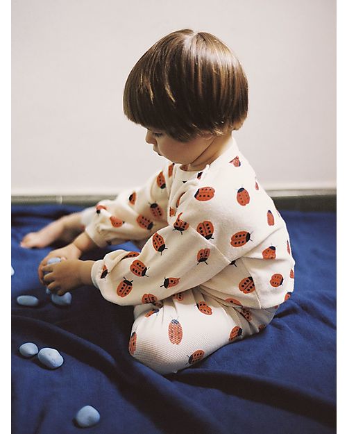 Bobo Choses Puff Sweatshirt - Ladybug All Over - Irresistible Style Sweatshirts