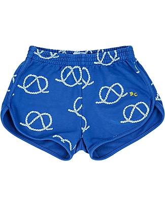 Bobo Choses Sail Rope Shorts - Blue - Organic Cotton Shorts