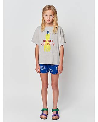 Bobo Choses Sail Rope Shorts - Blue - Organic Cotton Shorts