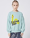 Bobo Choses Scholar Worm sweatshirt - Wasabi - 100% Organic cotton Sweatshirts