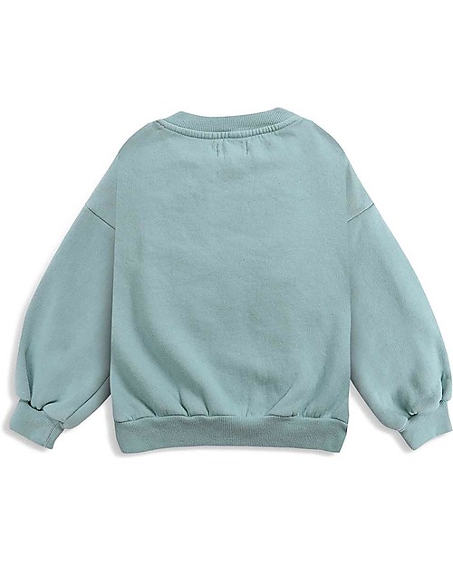 Bobo Choses Scholar Worm sweatshirt - Wasabi - 100% Organic cotton Sweatshirts