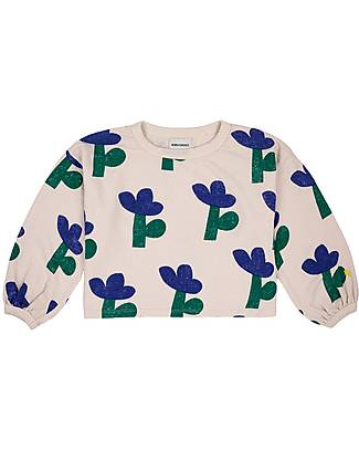 Bobo Choses Sea Flower Sweatshirt - Beige - Cotton Sweatshirts