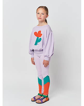 Bobo Choses Sea Flower Sweatshirt - Lavander - 100% Cotton Sweatshirts
