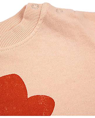 Bobo Choses Sea Flower Sweatshirt - Light Pink - 100% Organic Cotton Sweatshirts