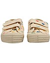 Bobo Choses Shoes with Velcro Closure - B C All Over - Cotton and Natural Rubber Shoes