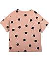 Bobo Choses Short Sleeve T-Shirt - All Over Poma - Pink - 100% Cotton T-shirts