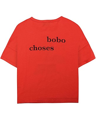 Bobo Choses Short Sleeve T-Shirt - I'm A Poet - 100% Organic Cotton T-shirts