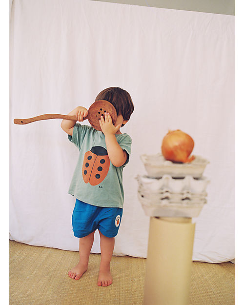 Bobo Choses Short Sleeve T-Shirt - Ladybug - 100% Organic Cotton T-shirts