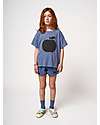 Bobo Choses Short Sleeve T-Shirt - Poma - Blue - 100% Cotton T-shirts