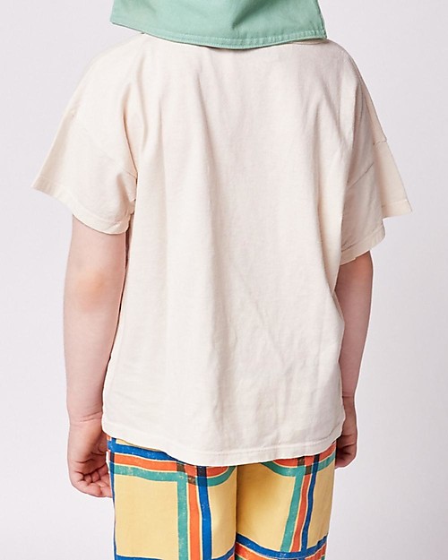 Bobo Choses Short Sleeve T-Shirt - Strawberry - 100% Organic Cotton T-shirts