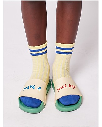 Bobo Choses Short Socks - Have a Nice Day - Cream Socks