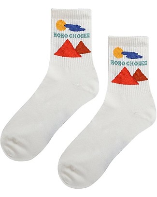 Bobo Choses Short Socks - Landscape - Off White Socks