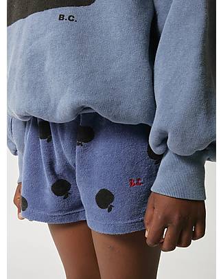 Bobo Choses Shorts - Poma All Over - Blue - 100% Organic Cotton Shorts