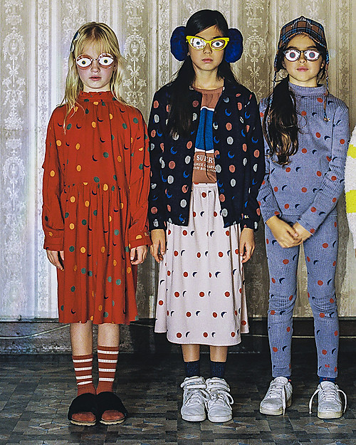 Bobo Choses Solar Eclipse Princess Dress - Soft and Velvety Dresses_