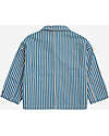 Bobo Choses Striped Color Block Denim Jacket - Blue - 100% Cotton Jackets