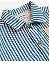 Bobo Choses Striped Color Block Denim Jacket - Blue - 100% Cotton Jackets