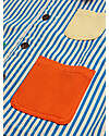 Bobo Choses Striped Color Block Denim Jacket - Blue - 100% Cotton Jackets