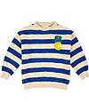 Bobo Choses Striped Jumper - Blue - 100% Cotton Jumpers
