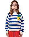 Bobo Choses Striped Jumper - Blue - 100% Cotton Jumpers