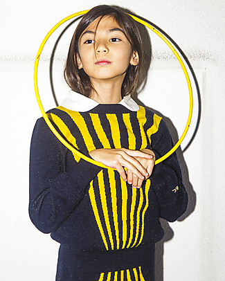 Bobo Choses Stripes Collar Jumper - Chic! Jumpers