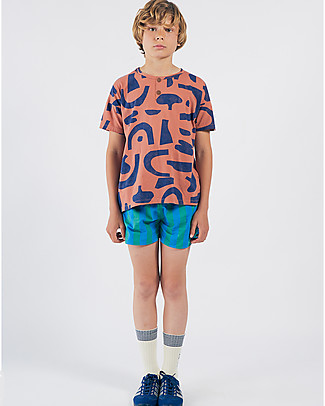 Bobo Choses Stripes Woven Shorts - 100% Cotton Shorts