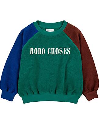 Bobo Choses Sweatshirt - Color Block - 100% Organic Cotton Fleece
Sweatshirts
