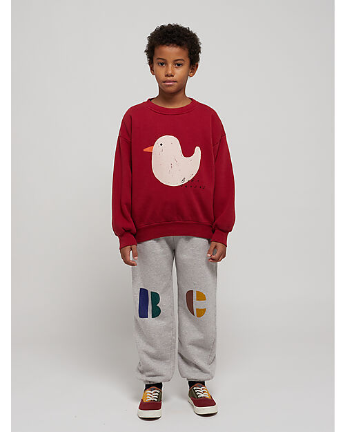 Bobo Choses Sweatshirt Rubber Duck 100 Organic Cotton Fleece unisex bambini