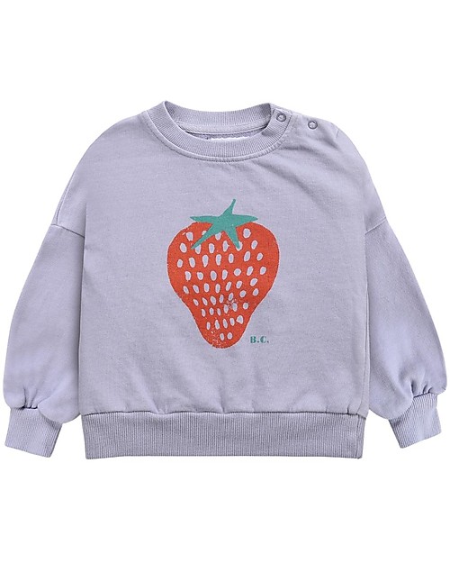 Bobo Choses Sweatshirt - Strawberry - 100% Organic Cotton Sweatshirts