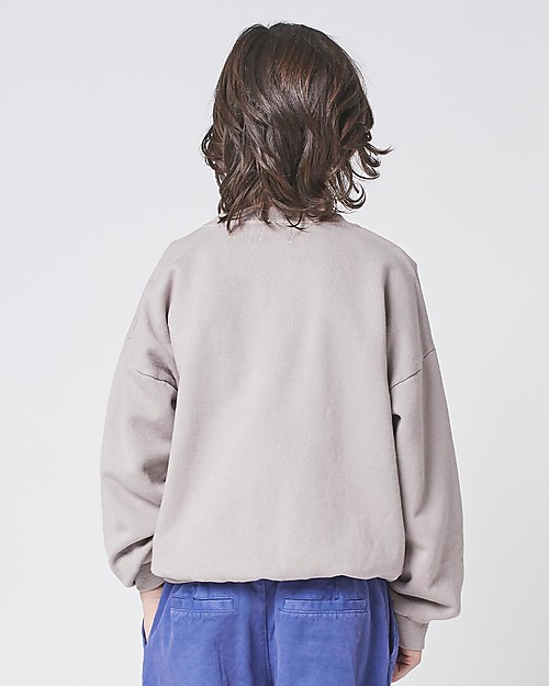 Bobo Choses Talking Bobo Rainbow sweatshirt - Porpoise - 100% Organic cotton Sweatshirts