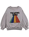 Bobo Choses Talking Bobo Rainbow sweatshirt - Porpoise - 100% Organic cotton Sweatshirts