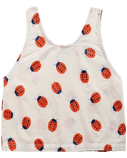 Bobo Choses Tank Top - Ladybug All Over - 100% Organic Cotton Tank Tops