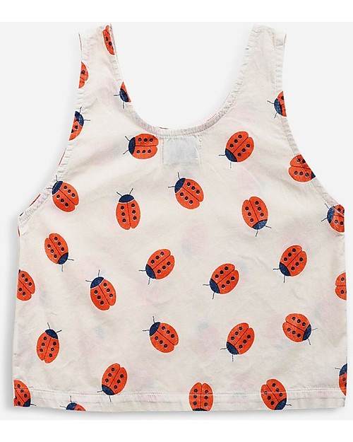 Bobo Choses Tank Top - Ladybug All Over - 100% Organic Cotton Tank Tops
