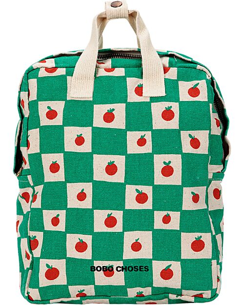 Bobo Choses Tomato All Over School Bag - Offwhite - 29 x 23 x 10 cm Backpack